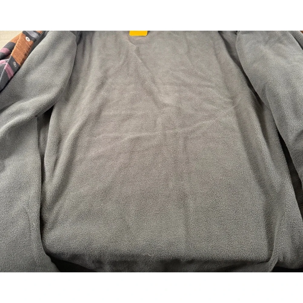 Carhartt Rugged Flex Relaxed Fit Fleece Lined Flannel Hooded Shirt XL TJ5621-M